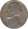 Монета. США. 5 центов 1948 год.  Монетный двор D. ав.
