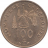 Монета. Новая Каледония. 100 франков 1999 год. рев.