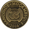 Монета. Мозамбик. 10 сентаво 2006 год. ав.