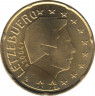 Монета. Люксембург. 20 центов 2004 год. ав.