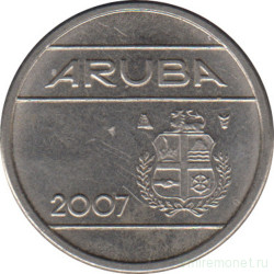 Монета. Аруба. 5 центов 2007 год.