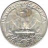 Монета. США. 25 центов 1961 год. Без отметки монетного двора. рев.