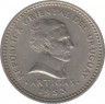 Монета. Уругвай. 5 сентесимо 1953 год. ав.