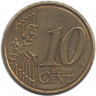 Монета. Франция. 10 центов 2008 год. 