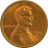 Монета. США. 1 цент 1991 год. Монетный двор D. ав
