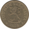 Аверс. Монета. Финляндия. 10 пенни 1978 год.