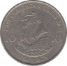 Монета. Восточные Карибские государства. 10 центов 1991 год. ав.
