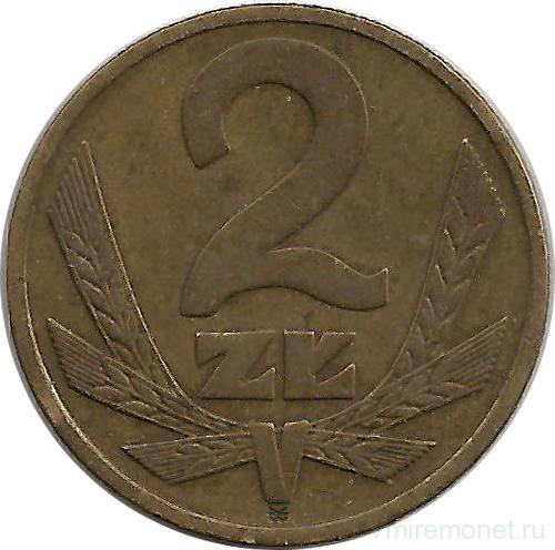 Монета. Польша. 2 злотых 1978 год. Монетный двор - Ленинград. 