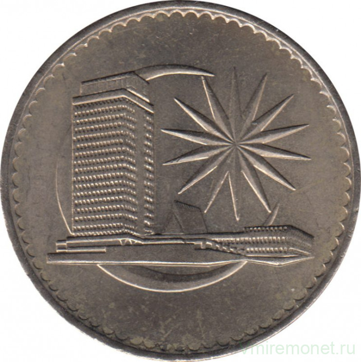 Монета. Малайзия. 1 ринггит 1971 год.
