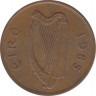 Монета. Ирландия. 2 пенса 1985 год. ав.