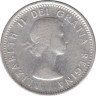 Монета. Канада. 10 центов 1953 год. рев.
