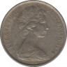 Монета. Австралия. 5 центов 1978 год. ав.