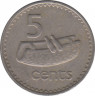 Монета. Фиджи. 5 центов 1981 год. рев.