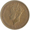Монета. Британская Западная Африка. 1 шиллинг 1940 год.