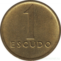 Монета. Португалия. 1 эскудо 1982 год.