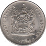Монета. Южно-Африканская республика (ЮАР). 10 центов 1978 год. ав.