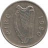 Реверс. Монета. Ирландия. 5 пенсов 1980 год.