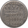 Монета. Монако. 1 франк 1979 год. рев.