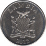Монета. Замбия. 5 нгве 2012 год. ав.