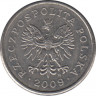 Монета. Польша. 20 грошей 2009 год. ав.