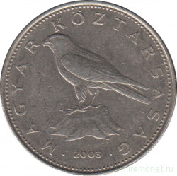 Монета. Венгрия. 50 форинтов 2003 год.