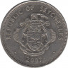Монета. Сейшельские острова. 1 рупия 2007 год. ав.