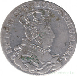 Монета. Бранденбург. Пруссия. 6 грошей 1756 год. (C).