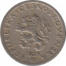 Монета. Чехословакия. 20 геллеров 1928 год. ав.