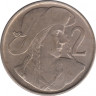  Монета. Чехословакия. 2 кроны 1947 год. рев.