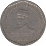 Монета. Доминиканская республика. 25 песо 2005 год. ав.