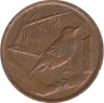 Монета. Каймановы острова. 1 цент 1990 год. рев.