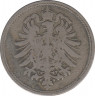 Монета. Германия (Германская империя 1871-1922). 10 пфеннигов 1888 год. (E). рев.
