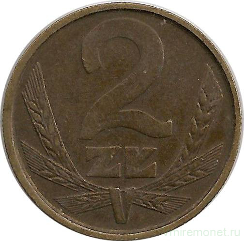 Монета. Польша. 2 злотых 1978 год. Монетный двор - Варшава. 