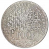 Монета. Франция. 100 франков 1982 год.