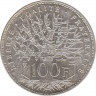 Монета. Франция. 100 франков 1982 год. рев.