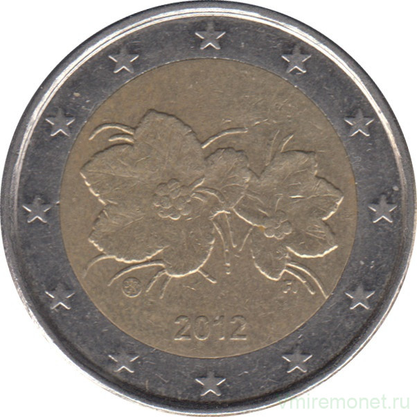 Монета. Финляндия. 2 евро 2012 год.