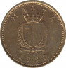 Монета. Мальта. 1 цент 1998 год. ав.