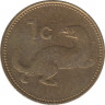 Монета. Мальта. 1 цент 1998 год. рев.