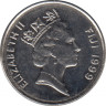 Монета. Фиджи. 5 центов 1999 год. рев.