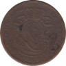 Монета. Бельгия. 2 цента 1902 год. DER BELGEN. ав.