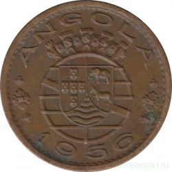Монета. Ангола. 1 эскудо 1956 год.