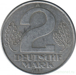 Монета. ГДР. 2 марки 1957 год.