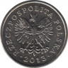 Монета. Польша. 1 злотый 2013 год. ав.