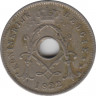 Монета. Бельгия. 5 сантимов 1922 год. BELGIE. Перечекан с 1912 года. ав.
