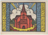 Бона. Нотгельд. Германия. Город Карлоу. 75 пфеннигов 1921 год. Вариант 221.1.3. рев.