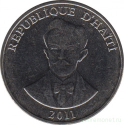 Монета. Гаити. 50 сантимов 2011 год.