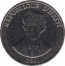 Монета. Гаити. 50 сантимов 2011 год. ав.