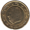 Монета. Бельгия. 20 центов 2004 год.