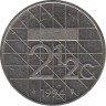 Монета. Нидерланды. 2,5 гульдена 1994 год. ав.