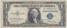 Банкнота. США. 1 доллар 1935 год. Синяя печать. Q. Тип 416D2e. 